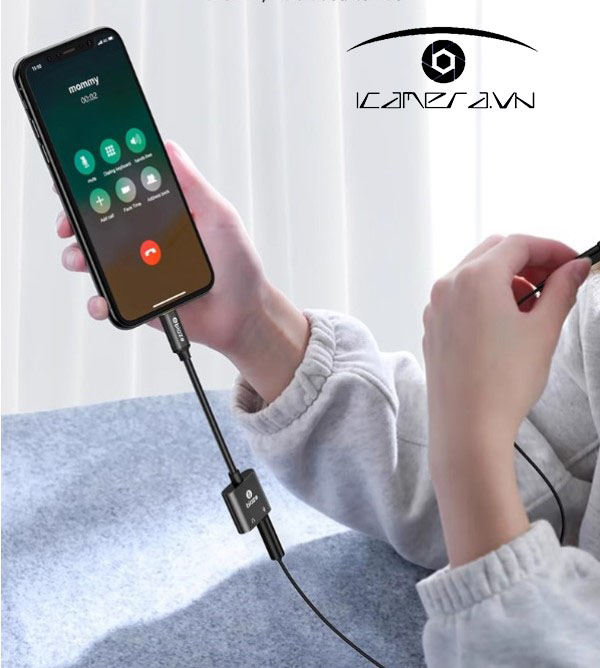 Sound Card âm thanh cổng Type-C ra micro và tai nghe