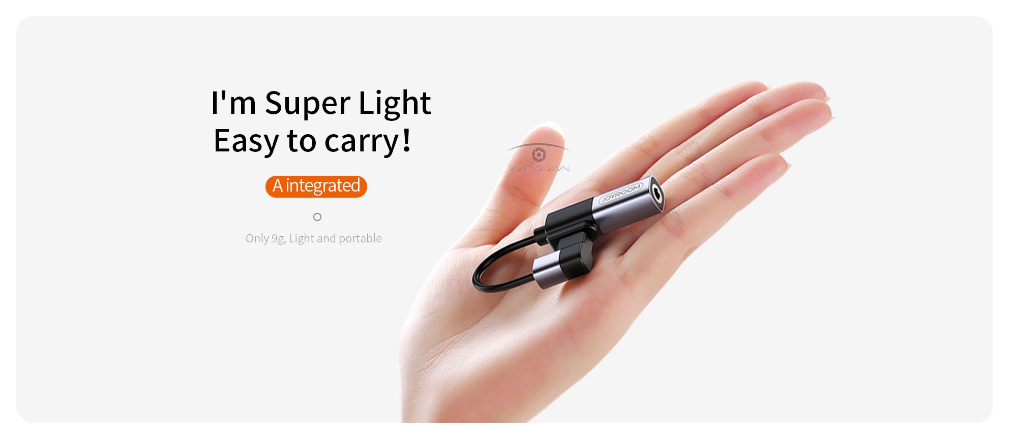 Cáp chuyển đổi Type-C thiết bị ra cổng sạc Type-C và jack cắm tai nghe 3.5mm audio female Joyroom S-M361