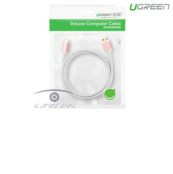 Dây USB 2.0 sang USB Type-C dài 2M Ugreen 30510