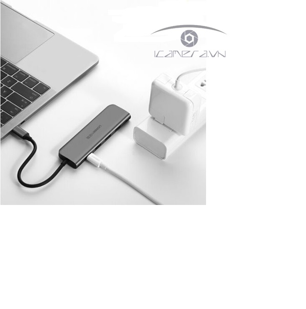 Cáp USB Type C to HDMI, Hub USB 3.0 cao cấp Ugreen 50209