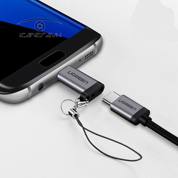 Đầu chuyển đổi Micro USB sang USB Type C Ugreen 50590 chính hãng