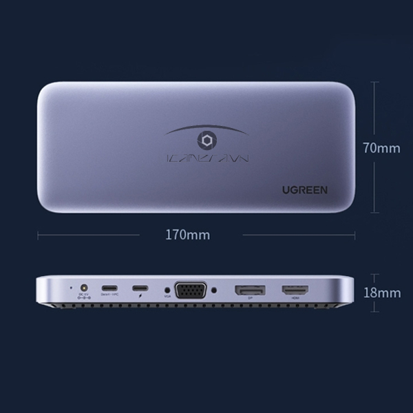 Hub USB Type C 11 in 1 Ugreen 70305