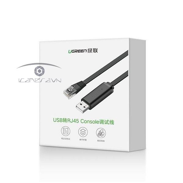 Cáp lập trình console USB Type C to RJ45 dài 1,5m Ugreen 80186