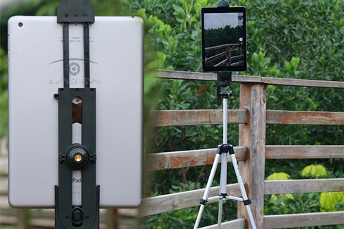 Gá kẹp iPad Air Pro Mini lên tripod/ chân máy quay Ulanzi UL-08