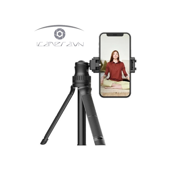 ULANZI MT-34 – CHÂN TRIPOD TÍCH HỢP NGÀM KẸP ĐIÊN THOẠI VÀ BALLHEAD XOAY 360°