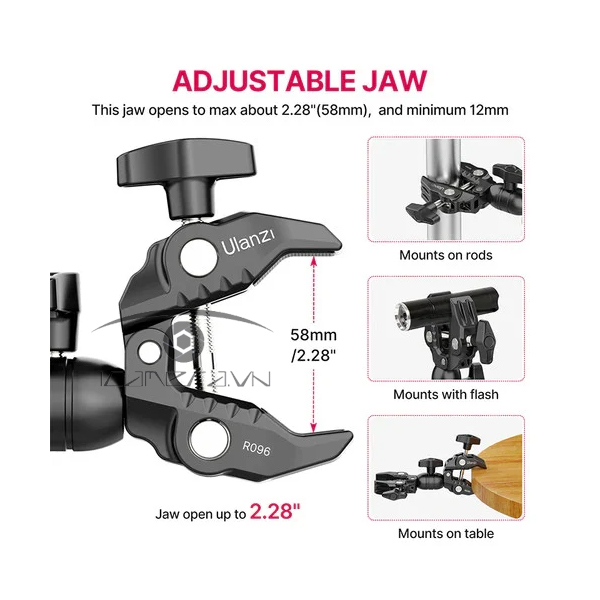 Ulanzi R096 - Double Super Clamp