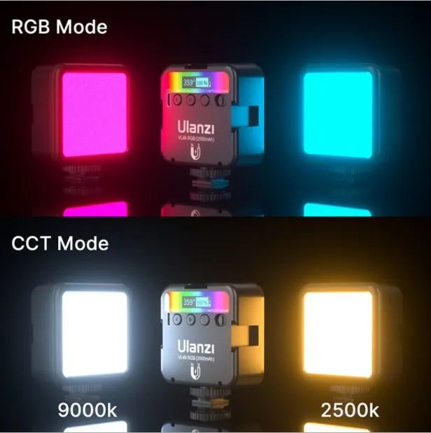 Đèn Ulanzi Mini Led VL49 RGB quay phim