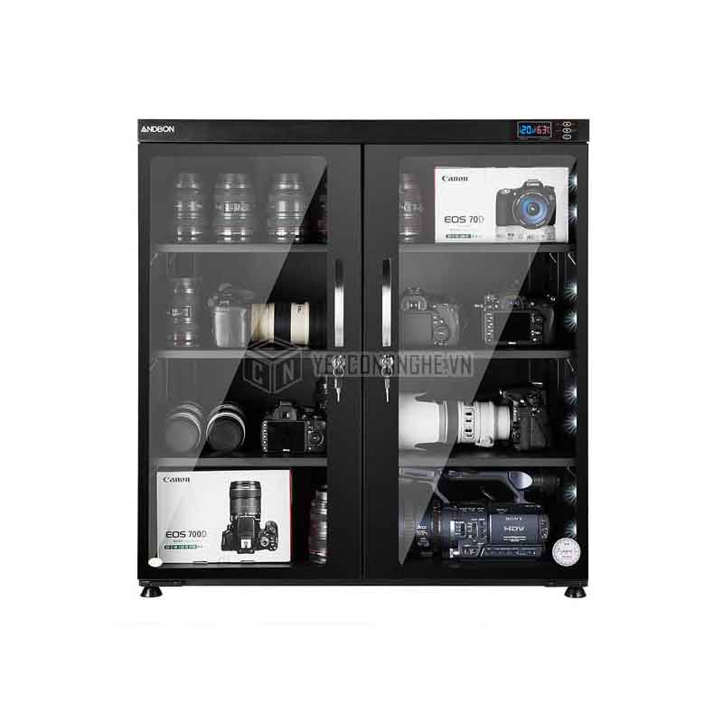 Tủ chống ẩm chính hãng cho thiết bị quay chụp  ANDBON AD-250S 235 lít