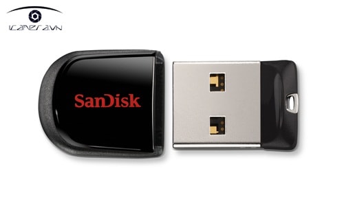USB Sandisk 8GB CZ33 3.0 màu đen nhỏ gọn