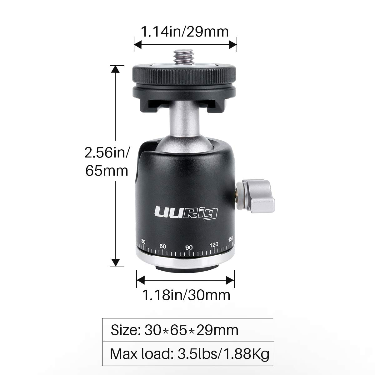 Ball head mini xoay 360 độ - UUrig R001 Ulanzi