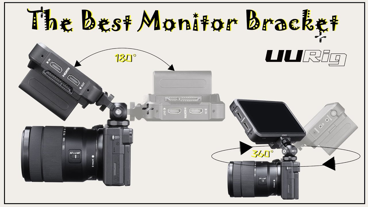 UUrig R015 Ulanzi - Khớp nối màn hình monitor lên máy ảnh (1)