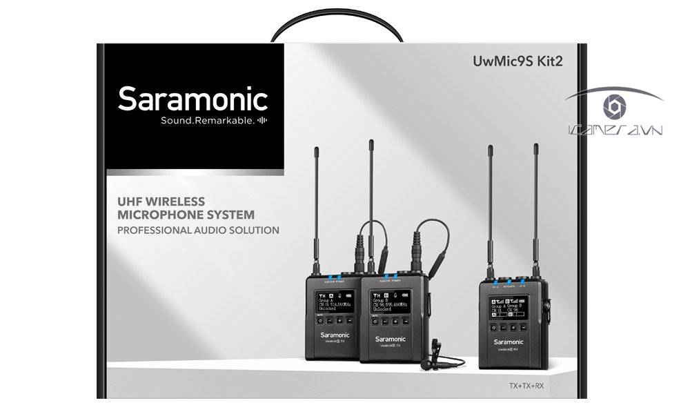 Mic thu âm Saramonic Uwmic9S Kit2