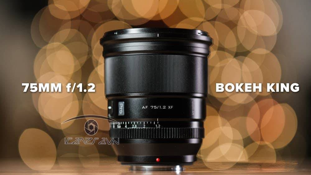 Ống kính Viltrox 75mm f/1.2 AF for Fujifilm X