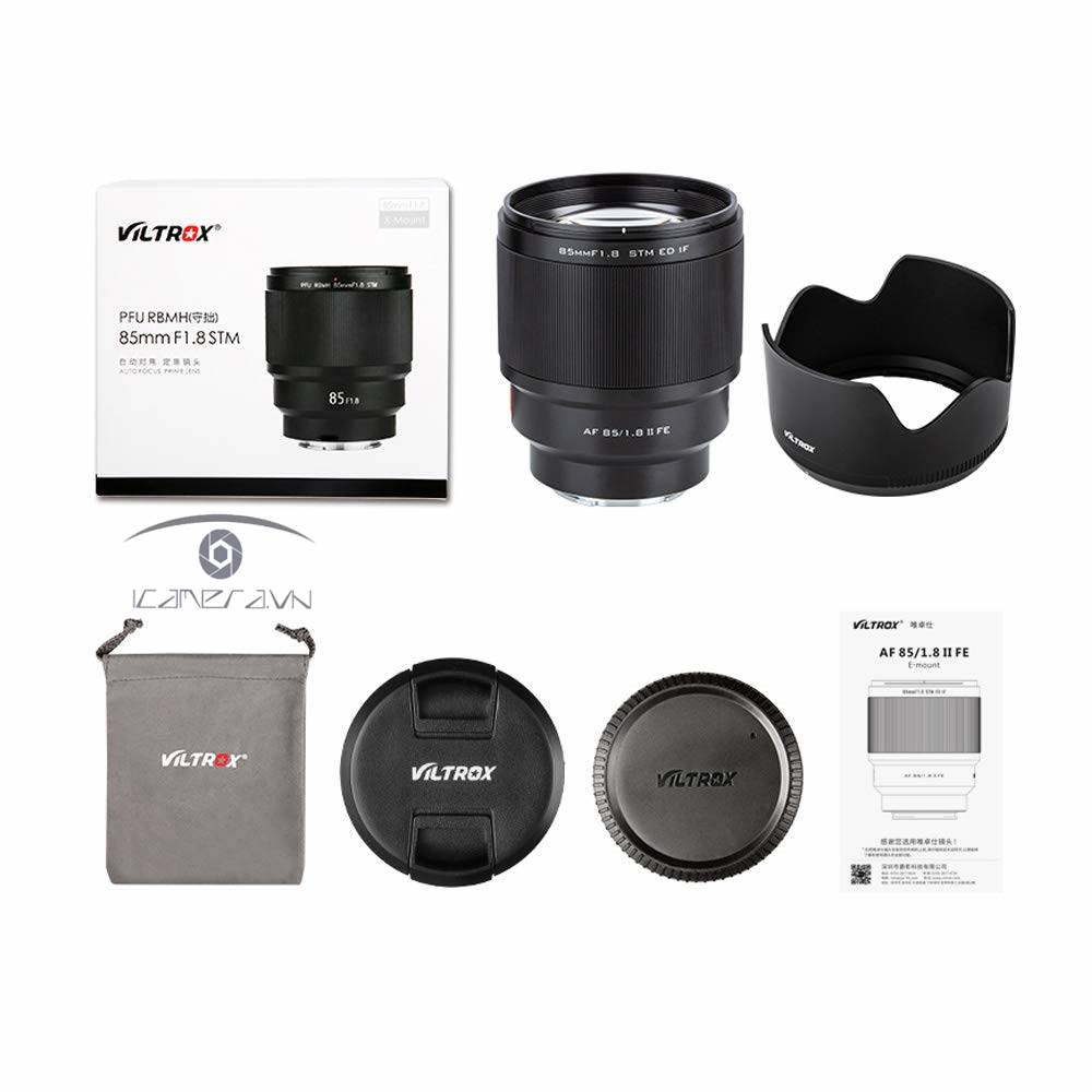 Ống kính Viltrox AF 85mm f/1.8 FE II For Sony FE