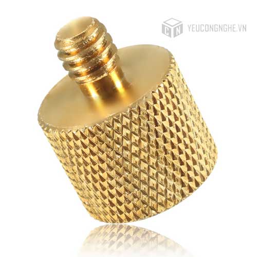 Ngoàm chuyển đổi 3/8 inch âm ra 1/4 inch dương hỗ trợ quay chụp