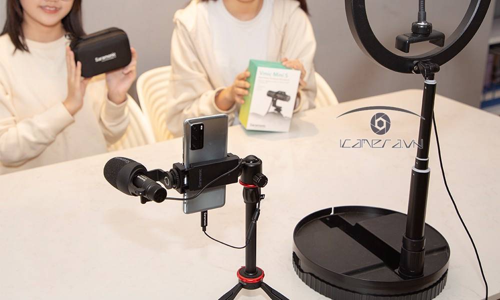 Mic thu âm ASMR Saramonic Vmic Mini S