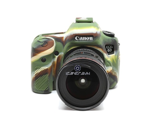 Vỏ bọc silicon chống sốc, chống xước cho Canon 6D
