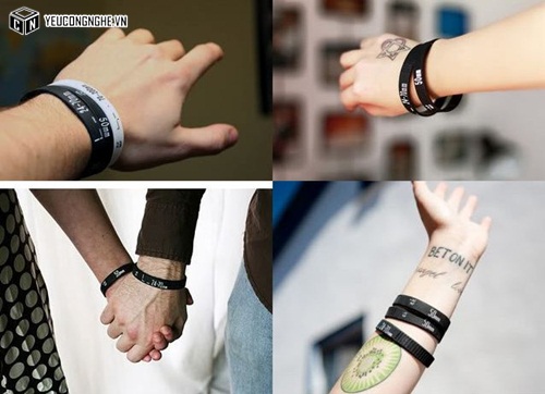 Vòng đeo tay ống kính cao su Camera Lens Wristband Bracelet cho ống kính máy ảnh DSLR Canon Nikon