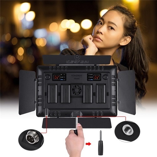 Đèn led Yongnuo YN1200 Pro hỗ trợ ánh sáng quay phim, chụp ảnh