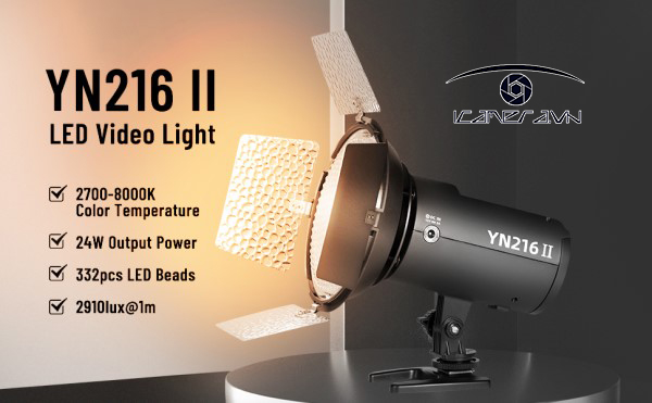 Đèn Led Yongnuo YN216 II quay phim Livestream