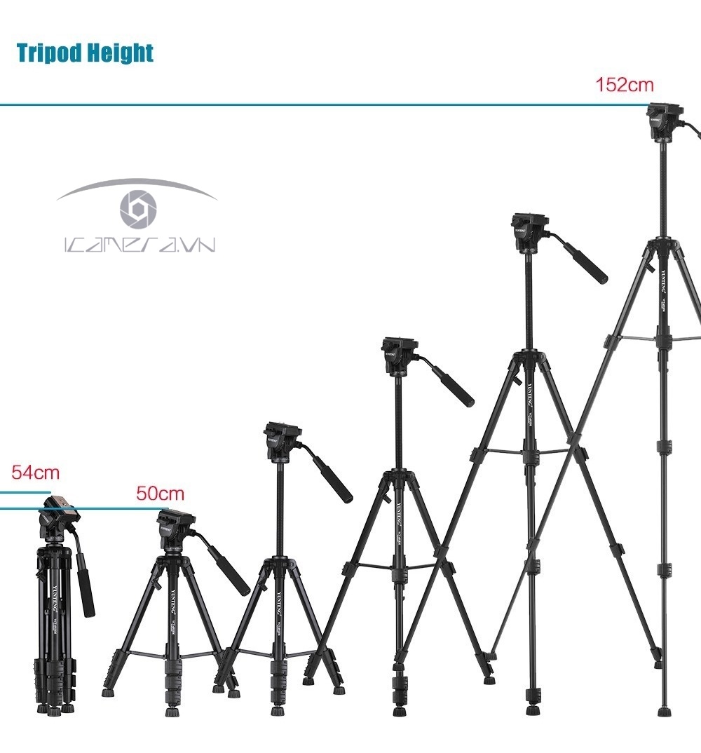 Chân Tripod máy ảnh Yunteng VCT-691