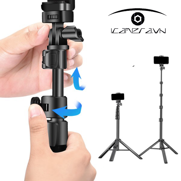 Chân Tripod Cho Điện Thoại Và Máy Ảnh ZP100B hãng QZSD