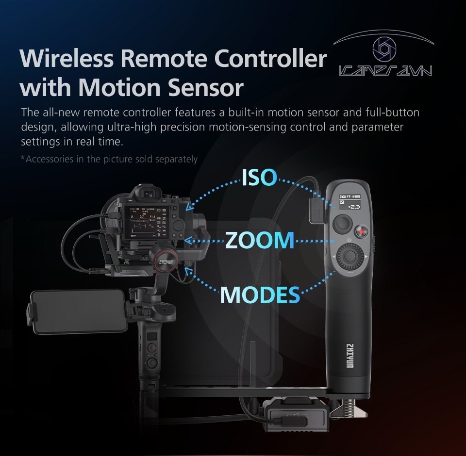 Tay cầm điều khiển từ xa cho Weebill-S - Zhiyun Motion Controller