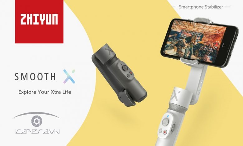 Gimbal Zhiyun Smooth X Tay cầm chống rung điện thoại