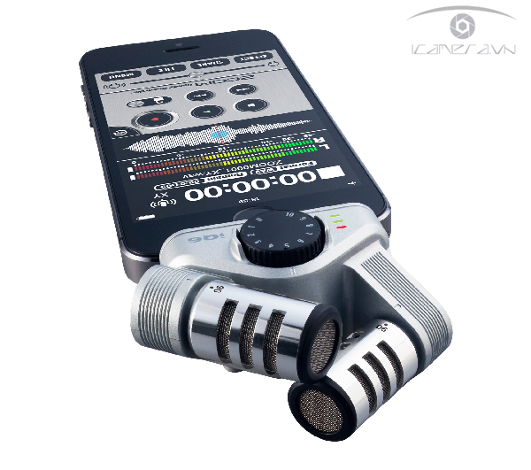 Micro thu âm iQ6 Zoom cho iPhone iPad cổng Lightning