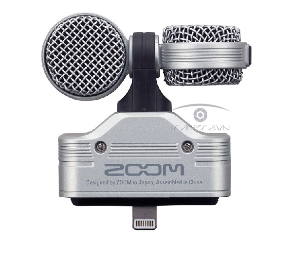 Micro thu âm iQ7 Zoom đa hướng dùng cho smartphone iPhone iPad Lightning