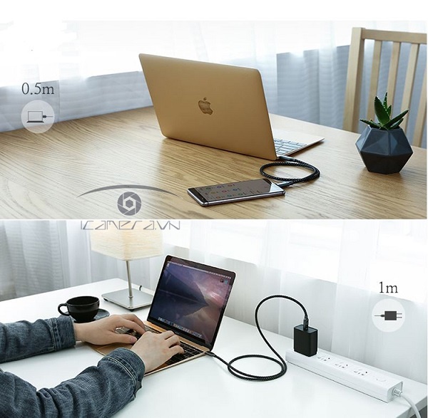 Cáp USB Type C to USB 3.0 Ugreen 20882/20884  chính hãng