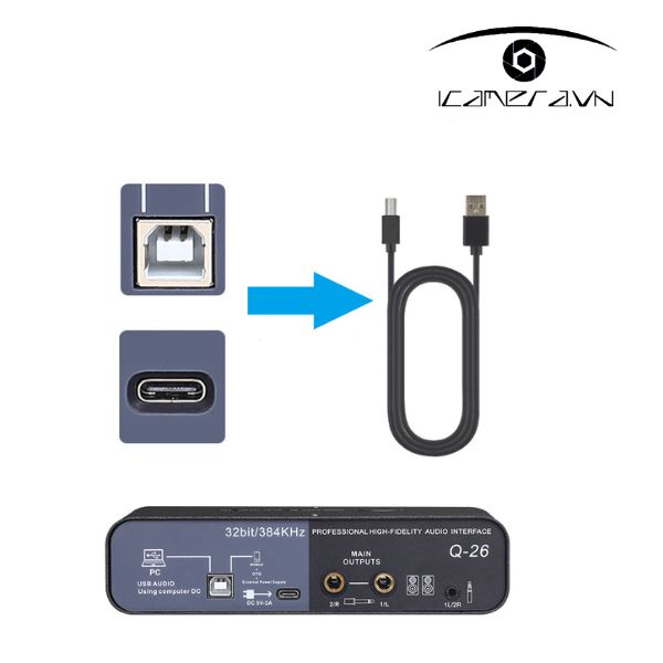 SoundCard thu âm Teyun Q-26