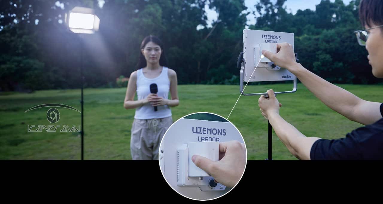 Đèn led bảng Godox Litemons LP600Bi