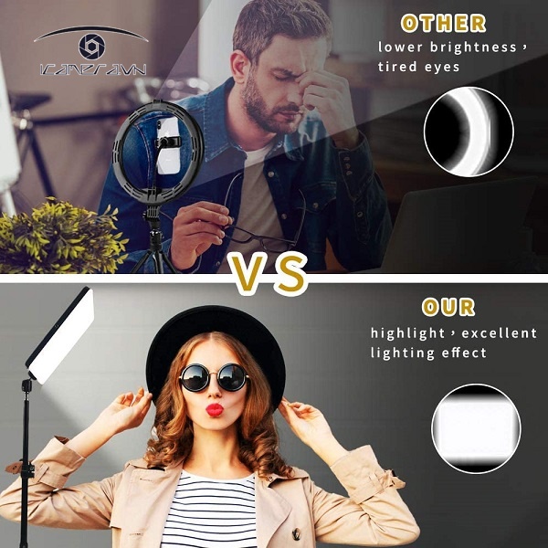 Đèn led camera light MM240 Điều khiển từ xa