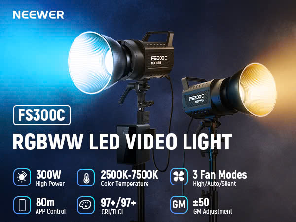 Đèn LED Video RGB NEEWER FS300C 300W