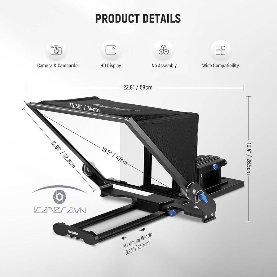 Máy nhắc chữ NEEWER X17 II có điều khiển từ xa