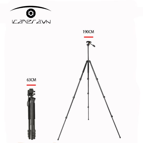 Chân máy ảnh Tripod Beike QZSD Q298L