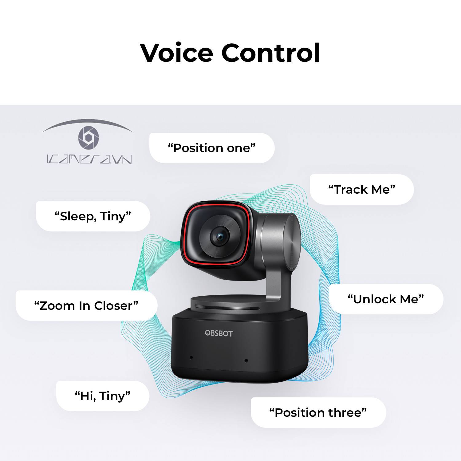AYIZON Support Webcam Robuste 45 Cm – Bras Réglable Compatible OBSBOT Tiny 2, Tiny SE, Meet, Meet 2 Et Caméras 1/4"