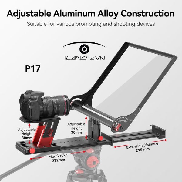 Máy nhắc chữ Telepromter Desview Bestview P17