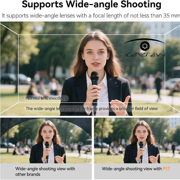 Máy nhắc chữ Telepromter Desview Bestview P17