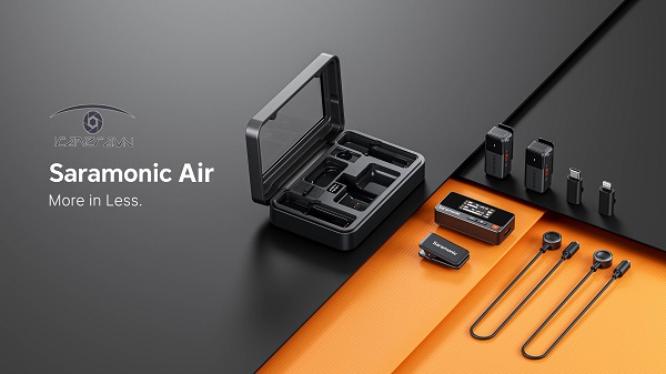 Micro thu âm Saramonic Air siêu nhỏ gọn