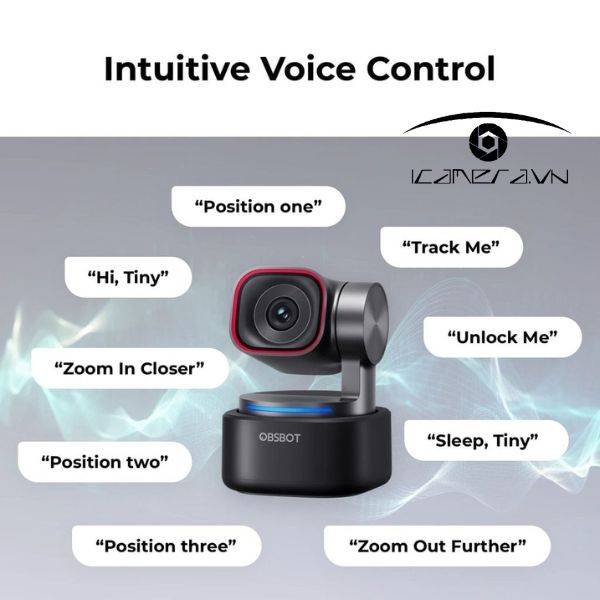 Webcam Obsbot Tiny 3 4K Ai PTZ