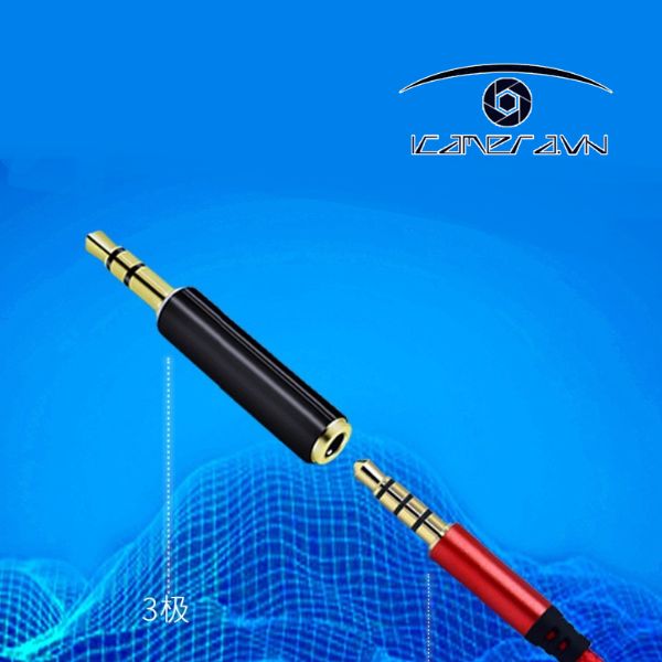 Giắc chuyển tín hiệu từ 3.5mm TRRS sang 3.5mm TRS