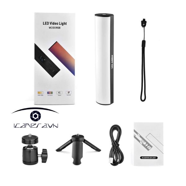Đèn led Video YELANGU W200 RGB