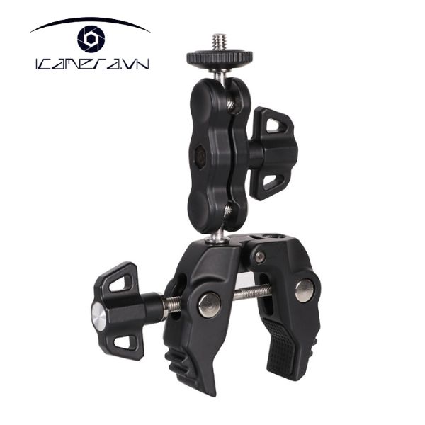 Bộ kẹp càng cua và tay Arm mini gắn phụ kiện đèn KA1460
