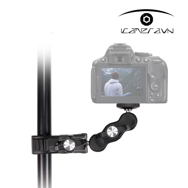 Bộ kẹp càng cua và tay Arm mini gắn phụ kiện đèn KA1460