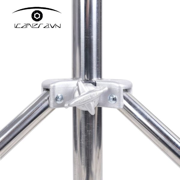 Chân đèn inox 2.8m giá rẻ cho Studio