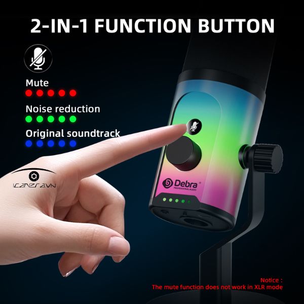 Micro thu âm Debra DLB-77