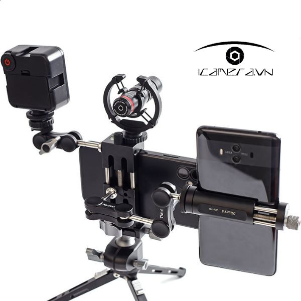 Kẹp điện thoại Xiletu XJ-8 thế hệ II hợp kim nhôm đa năng chính hãng giá tốt