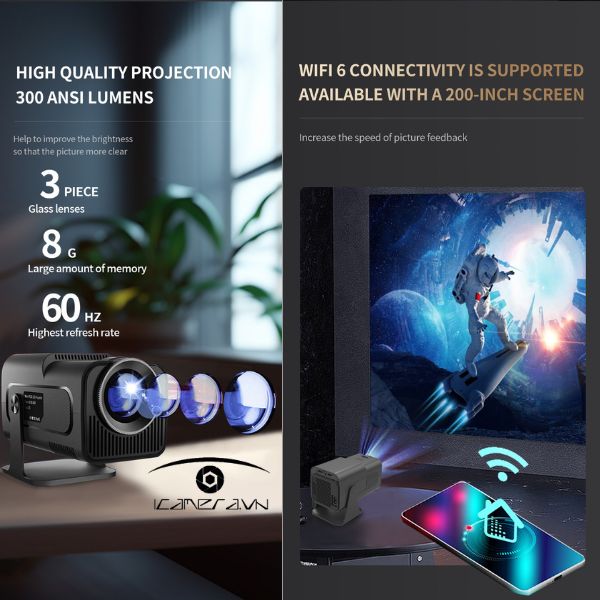 Máy chiếu mini HY320 Full HD 1080P